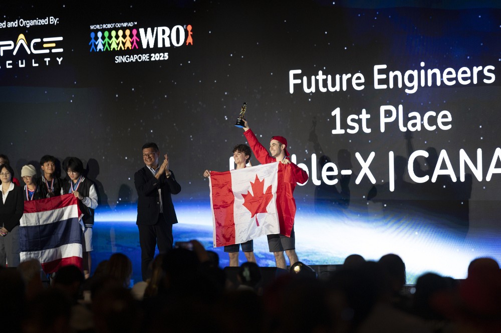 L'&eacute;quipe Double-X &agrave; Singapour