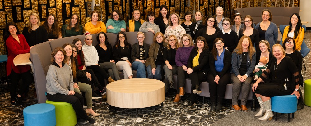 Une partie de la grande &eacute;quipe de la Facult&eacute; d'&eacute;ducation.