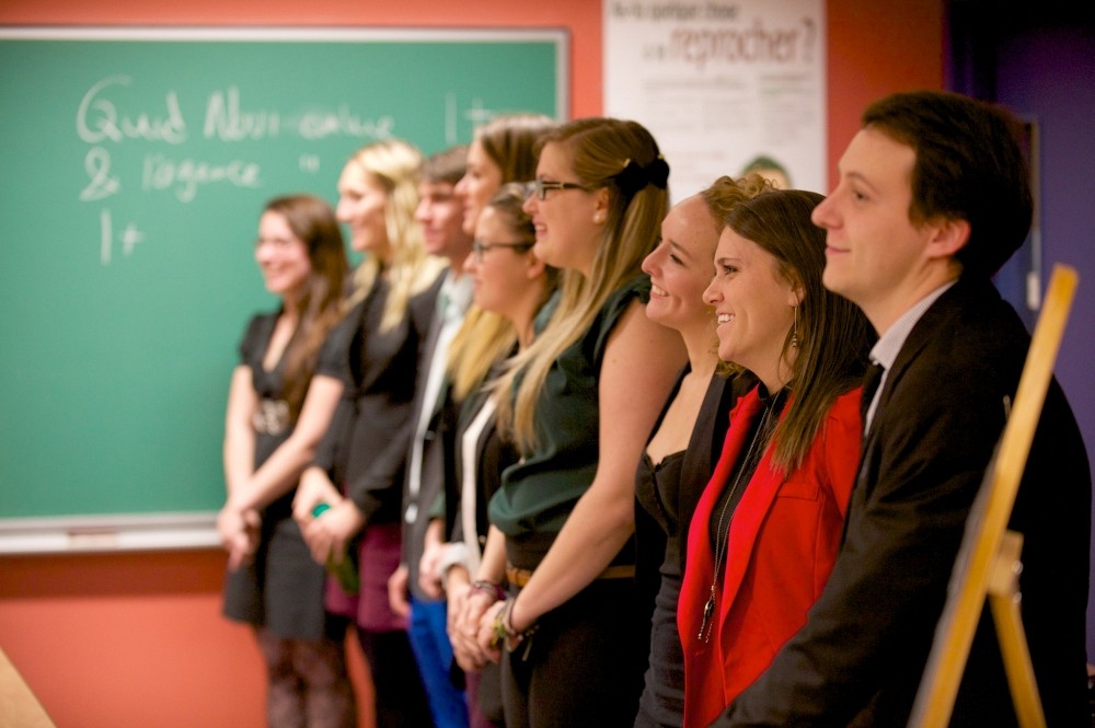 C'est avec fiert&eacute; que les &eacute;tudiantes et &eacute;tudiants ont pr&eacute;sent&eacute; leur projet &agrave; un panel compos&eacute; d'acteurs du d&eacute;veloppement r&eacute;gional.