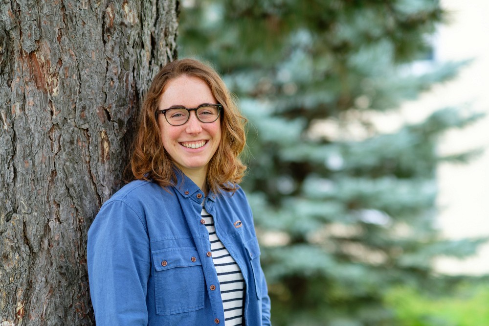 &Eacute;lo&iuml;se Brassard, &eacute;tudiante &agrave; la ma&icirc;trise&nbsp;en g&eacute;omatique appliqu&eacute;e et t&eacute;l&eacute;d&eacute;tection