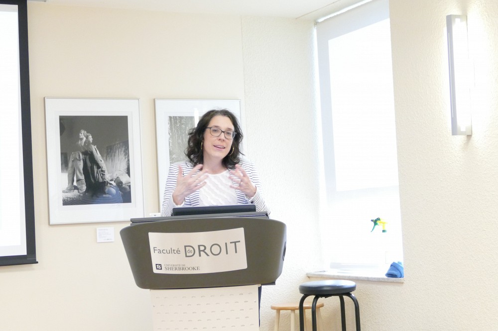 Pre Andr&eacute;anne Malacket, codirectrice de la RDUS.