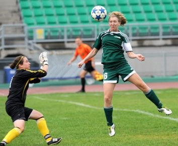 Marie-&Egrave;ve Jacques a port&eacute; &agrave; huit sa r&eacute;colte de buts au cours des quatre derniers matchs.