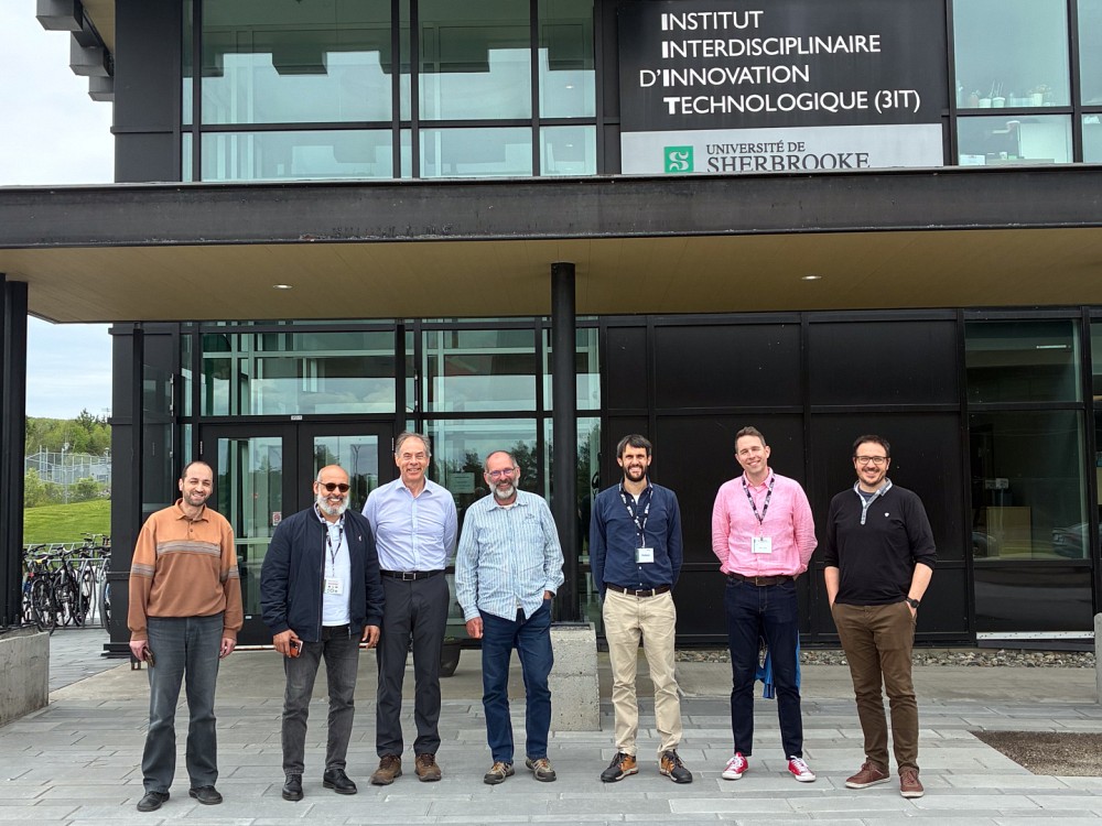 Ali Soltani, AbdelHafed Taled, Paul Charette, Michael Canva, Gw&eacute;nol&eacute; Jacopin, Gegely Molnar et Denis Machon.