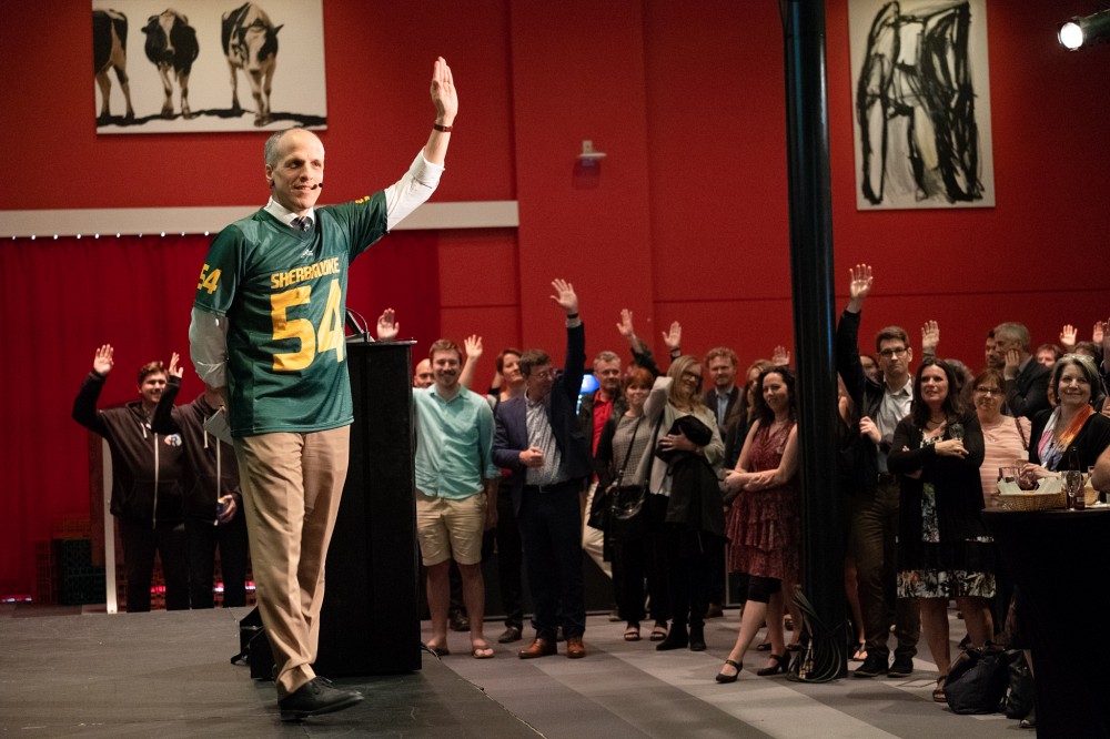 Fiert&eacute; et engagement de la communaut&eacute; universitaire positionneront l&rsquo;UdeS comme contributrice essentielle &agrave; la soci&eacute;t&eacute; au cours des prochaines ann&eacute;es.