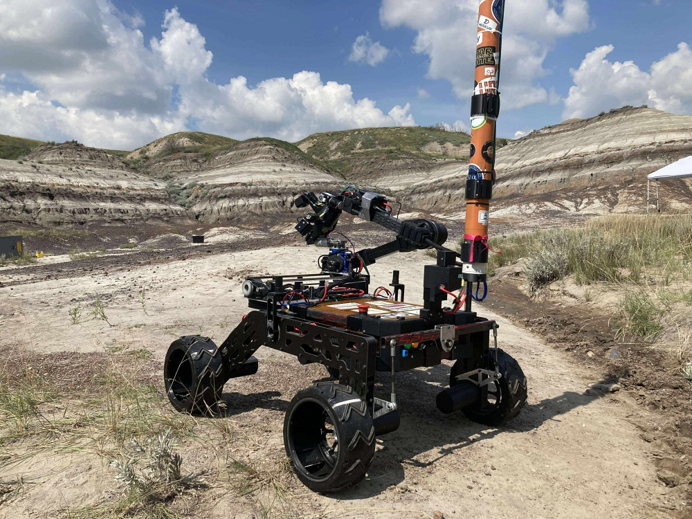 ROVUS lors de la&nbsp;Canadian International Rover Challenge (CIRC) en Alberta en ao&ucirc;t dernier