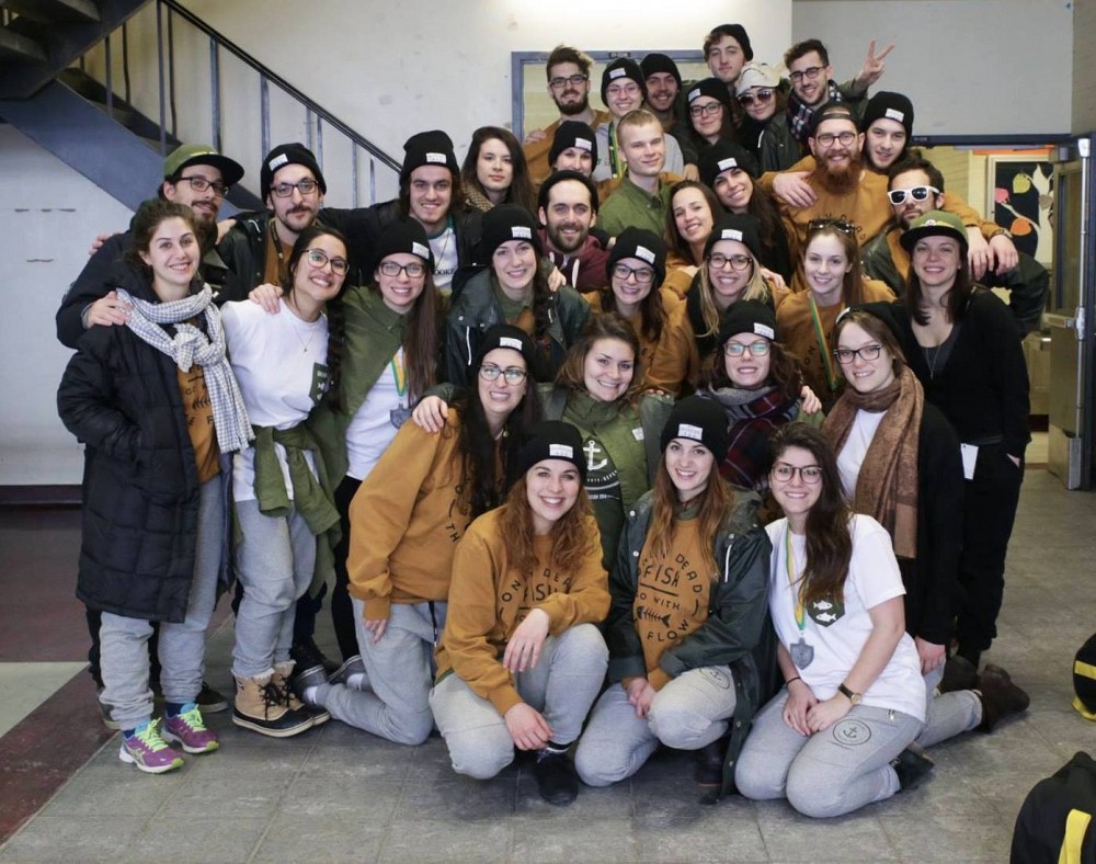 La d&eacute;l&eacute;gation de l'Universit&eacute; de Sherbrooke aux Jeux franco-canadiens de la communication 2015