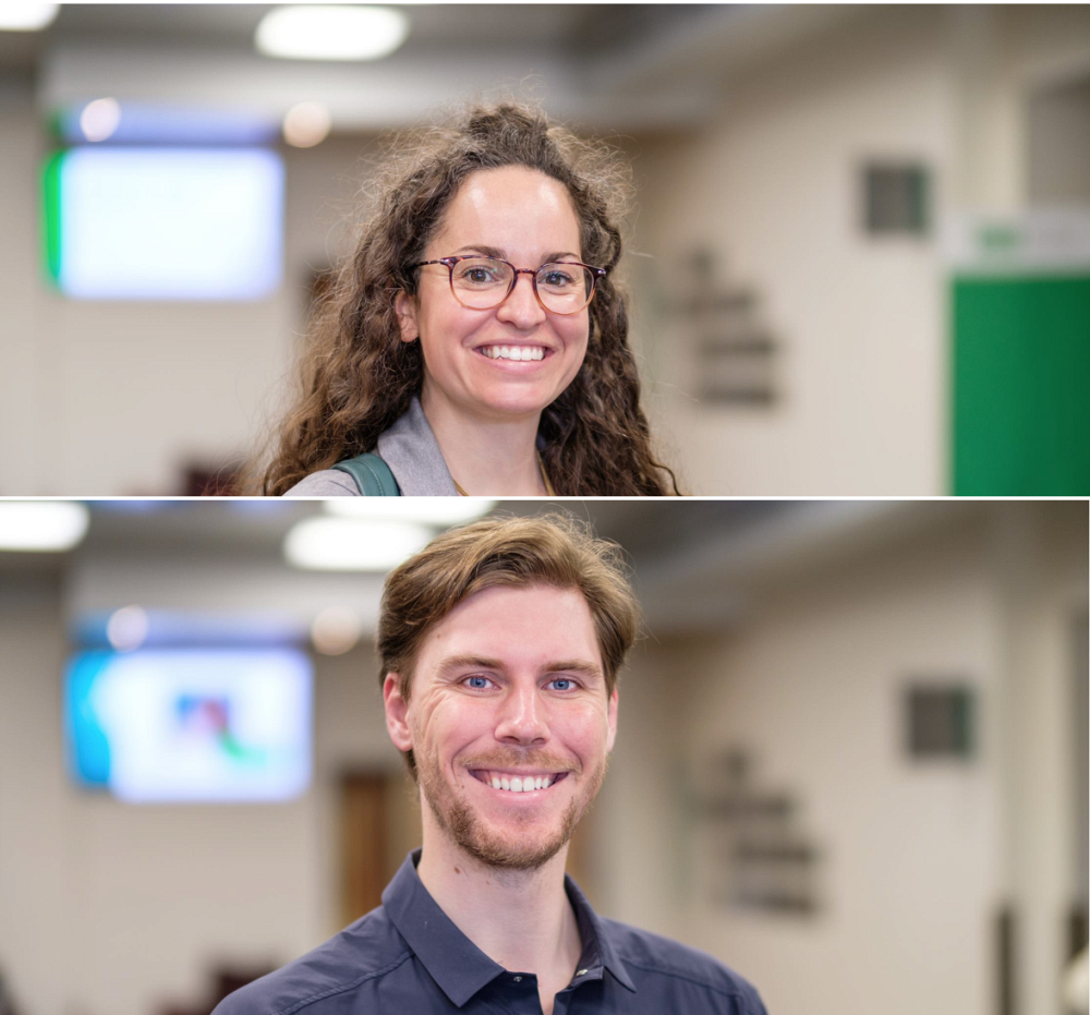 Marie-Claude Beaudry (en haut)Antoine Deschamps (en bas)