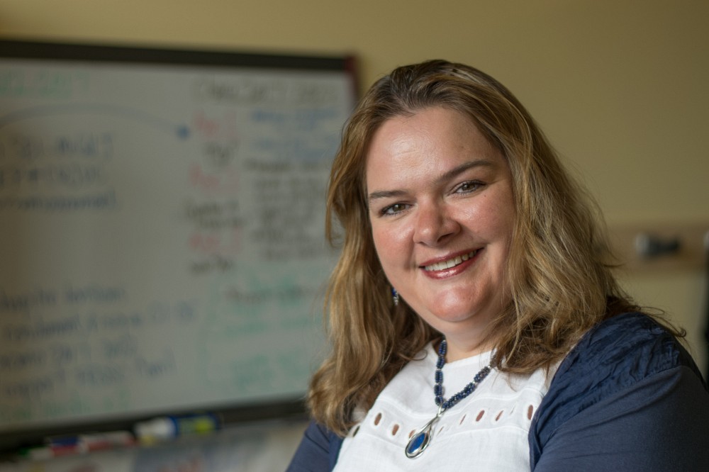 La titulaire de la Chaire, la professeure Anne Lessard