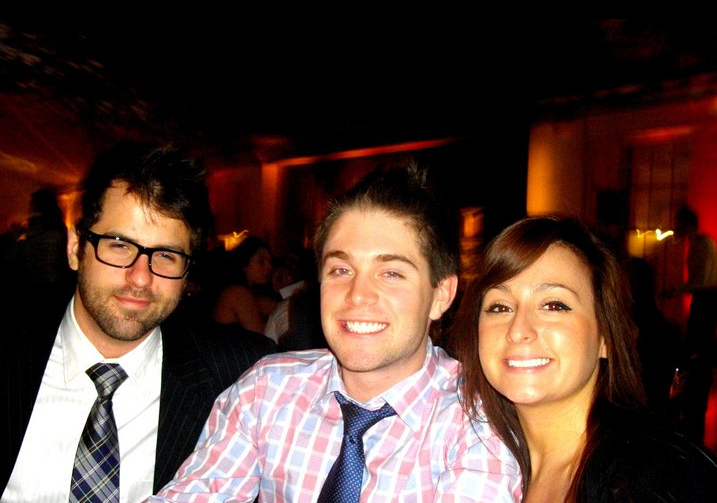 L'&eacute;quipe gagnante en communication-marketing, Jean-Philippe Chicoine, Marc Allard et Marie-Philip Guertin.