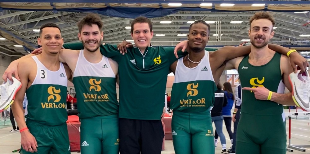 Le Vert & Or a bien fait lors du r&eacute;cent Redbirds Last Chance, notamment au realis 4 fois 400 m masculin.