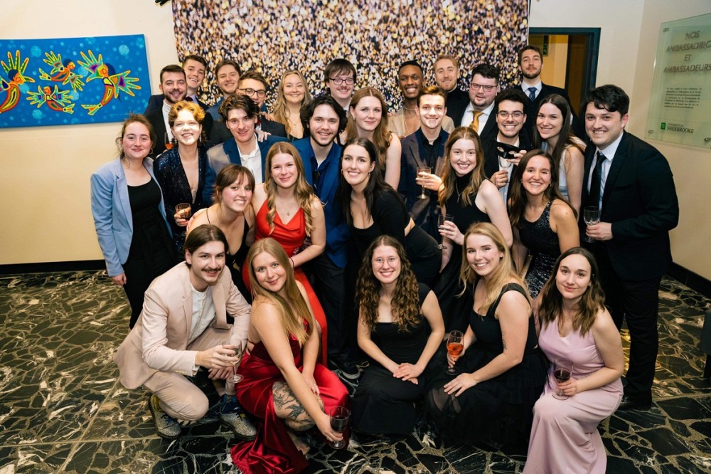 La d&eacute;l&eacute;gation 2023 de l'&Eacute;cole de politique appliqu&eacute;e de l'UdeS.