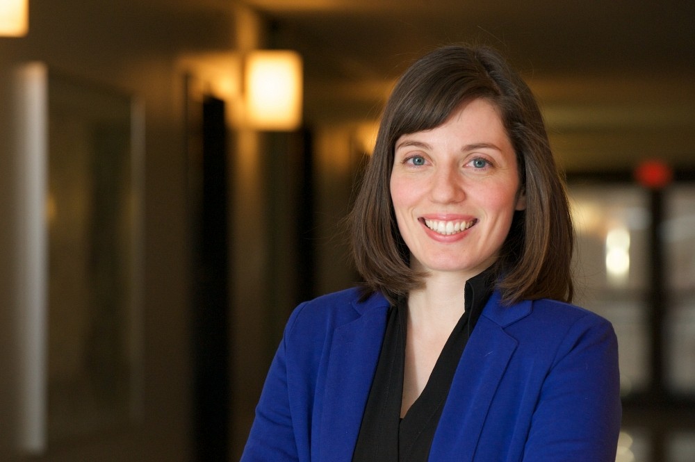 H&eacute;l&egrave;ne Mayrand travaille sur la protection environnementale de l'Arctique dans le contexte des changements climatiques.