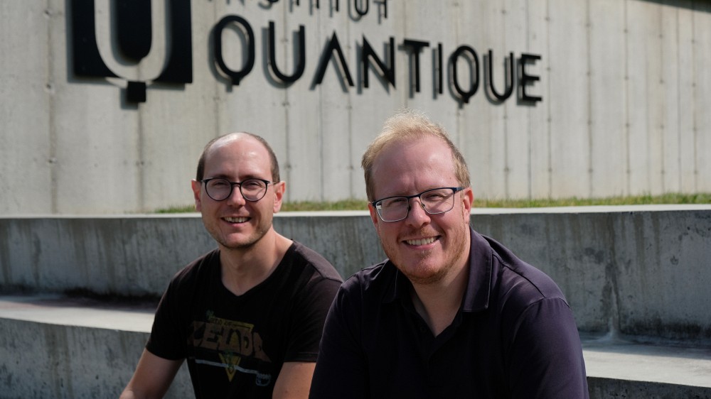 Aim&eacute; Verrier et Pr Jeffrey Quiliam
