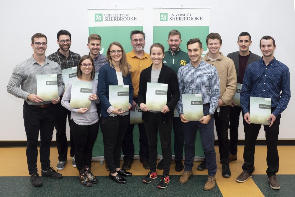 Les boursi&egrave;res et boursiers&nbsp;2018 de la Facult&eacute; des sciences de l&rsquo;activit&eacute; physique