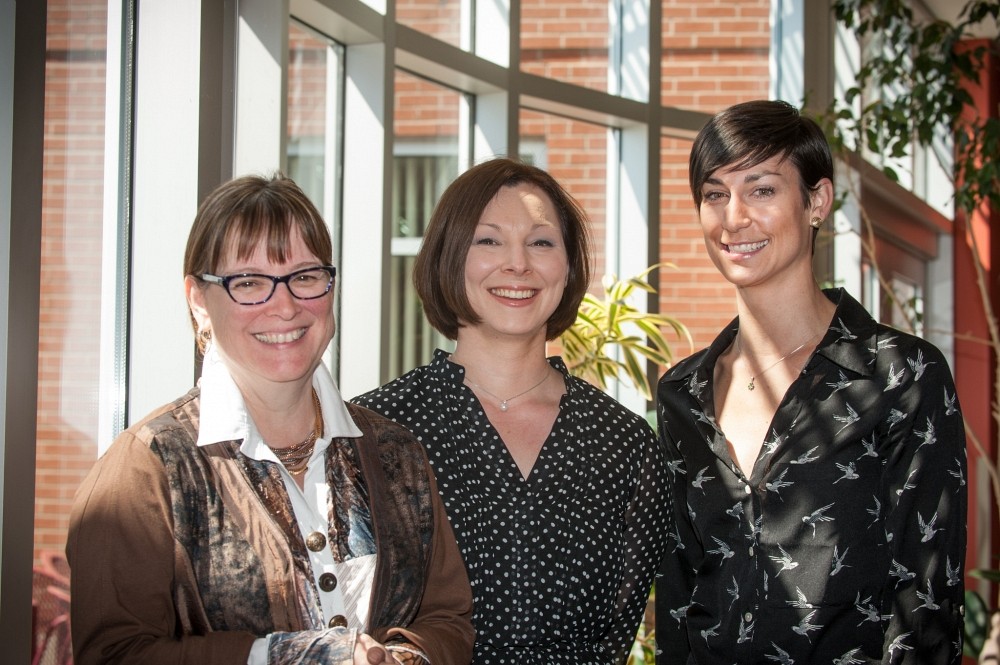 Lise Desmarais, France St-Hilaire et Rach&egrave;le H&eacute;bert organisent le colloque &laquo;La sant&eacute; organisationnelle : des enjeux disciplinaires aux questions scientifiques&raquo; lors du prochain congr&egrave;s de l'Acfas.