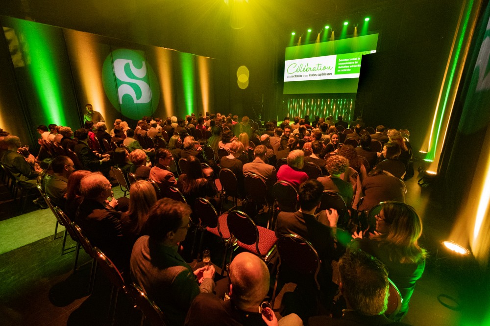 L'ambiance &eacute;tait festive &agrave; la C&eacute;l&eacute;bration de la recherche et des &eacute;tudes sup&eacute;rieures
