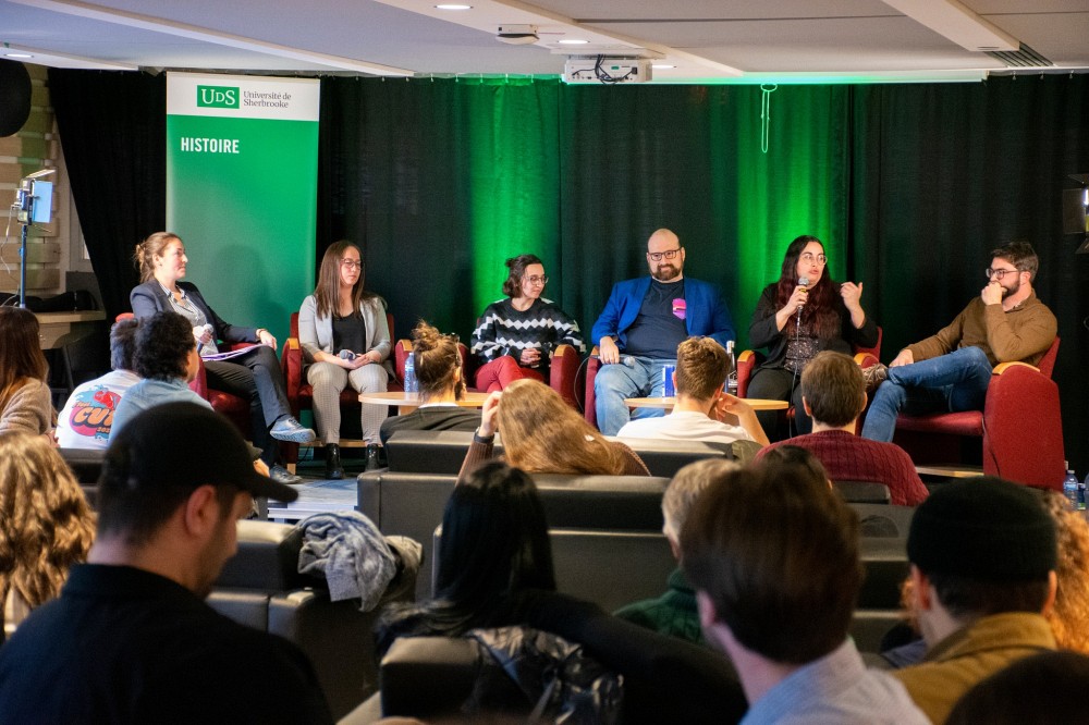 La soir&eacute;e Carri&egrave;res en histoire, qui se tenait le 22 mars dernier, a connu un beau succ&egrave;s avec plus de 130 personnes pr&eacute;sentes.