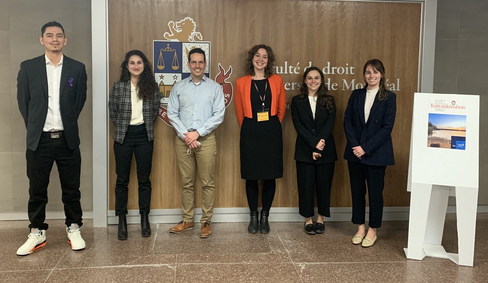 Miguel Coocoo Chachai, B&eacute;atrice Petitclerc, Jean-Simon Charlebois, Genevi&egrave;ve Richard, L&eacute;a Turgeon-Tremblay et Alexandra Fabre.