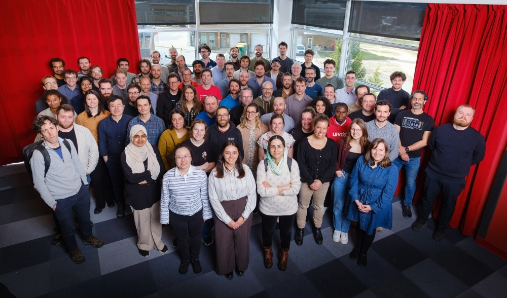 Les membres de l'Institut quantique qui ont pris part au colloque de l'IQ 2026.