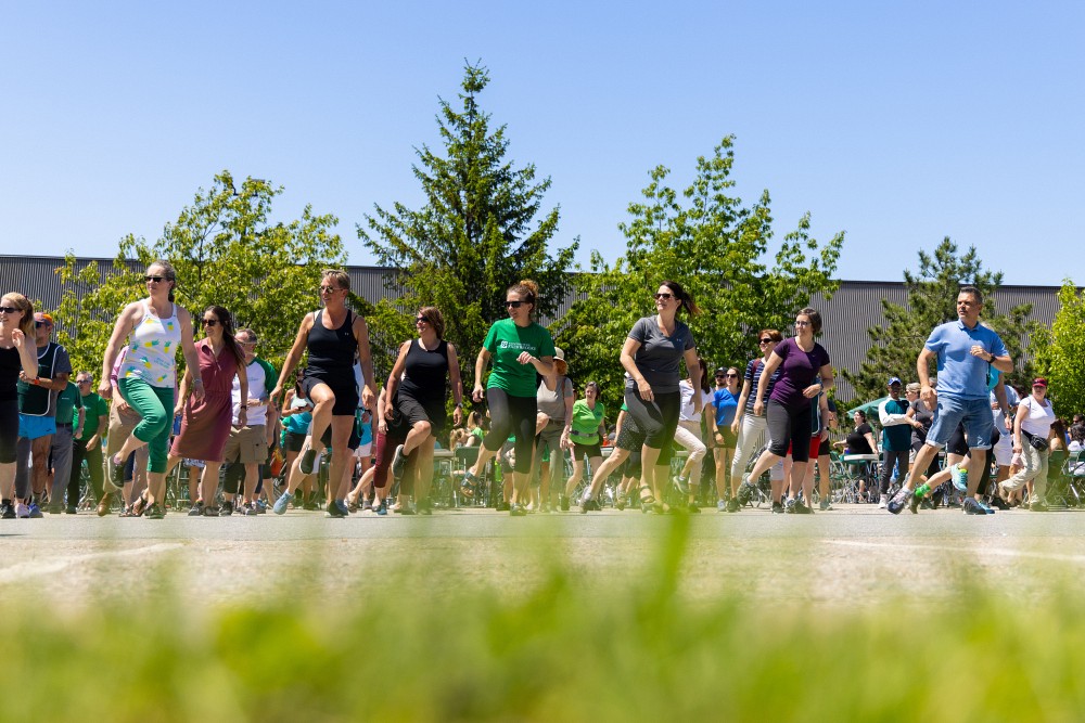 Chaleur et soleil &eacute;taient de la partie lors de l'&eacute;dition 2023 des JDP, un v&eacute;ritable succ&egrave;s cette ann&eacute;e avec un record de personnes participantes.