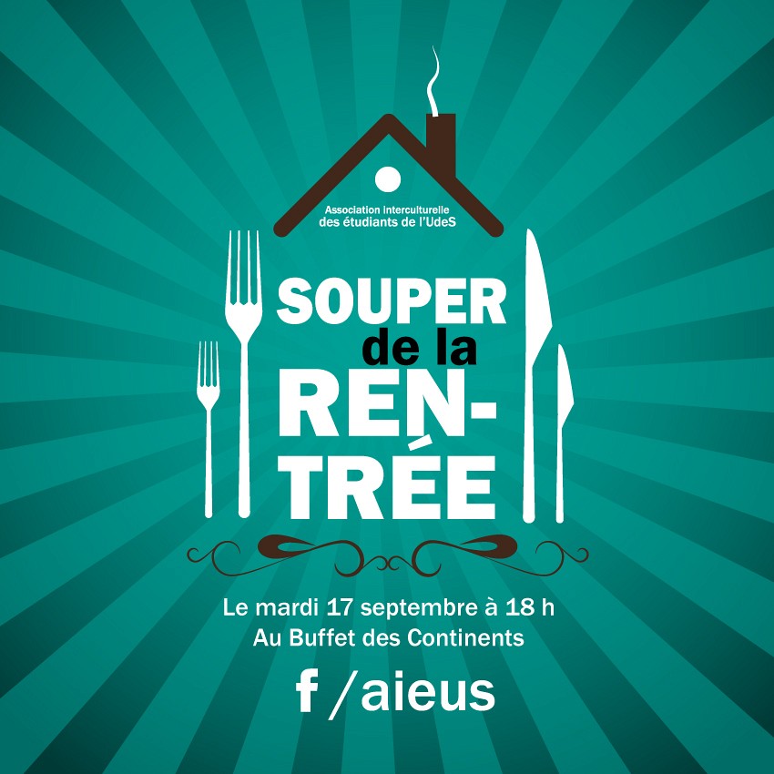 Souper de la rentr&eacute;e de l'AIEUS