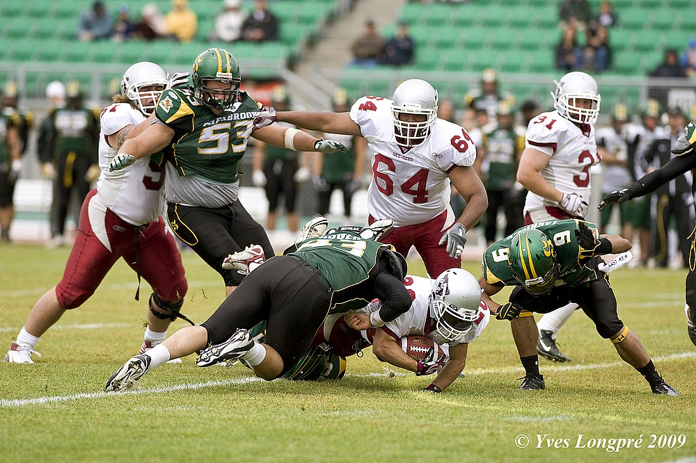 La d&eacute;fensive sherbrookoise n'a rien donn&eacute; aux Gee-Gees d'Ottawa.