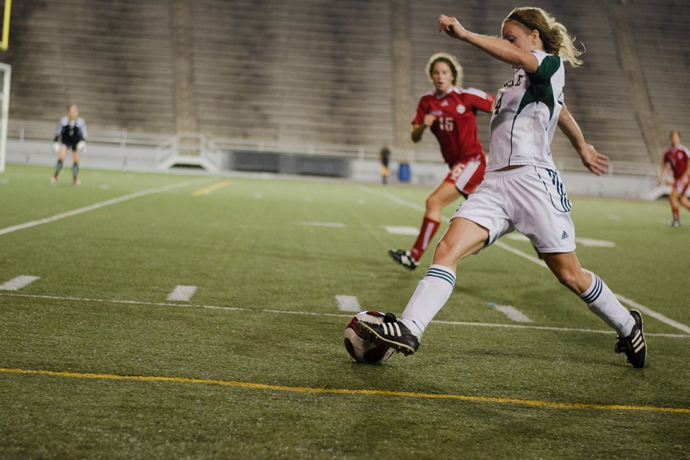 Jos&eacute;e B&eacute;langer a marqu&eacute; trois fois en fin de semaine dans deux victoires du Vert & Or.