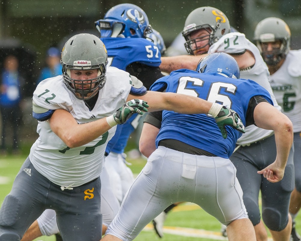 Le Vert&nbsp;&&nbsp;Or a perdu un deuxi&egrave;me match cette saison face aux Carabins de l'Universit&eacute; de Montr&eacute;al, malgr&eacute; l'excellent travail de Jean-Christophe Gagnon et de la d&eacute;fensive.
