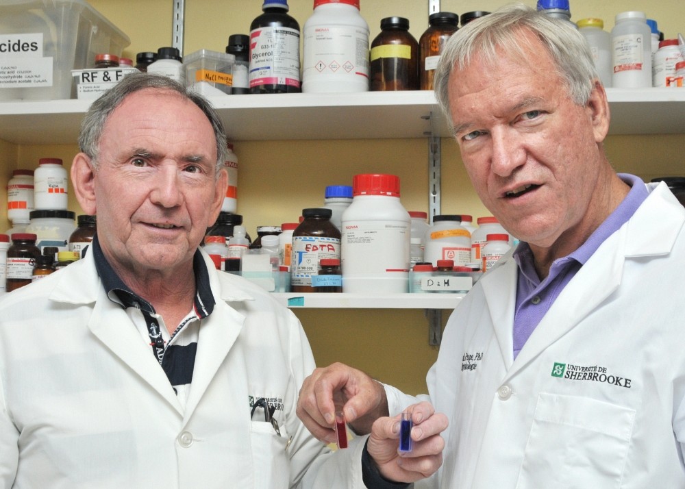 Les Prs &Eacute;ric Rousseau et Paul Pape