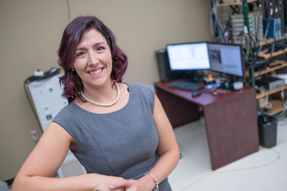 Evelyne Carbonneau, au Centre de recherche sur le vieillissement