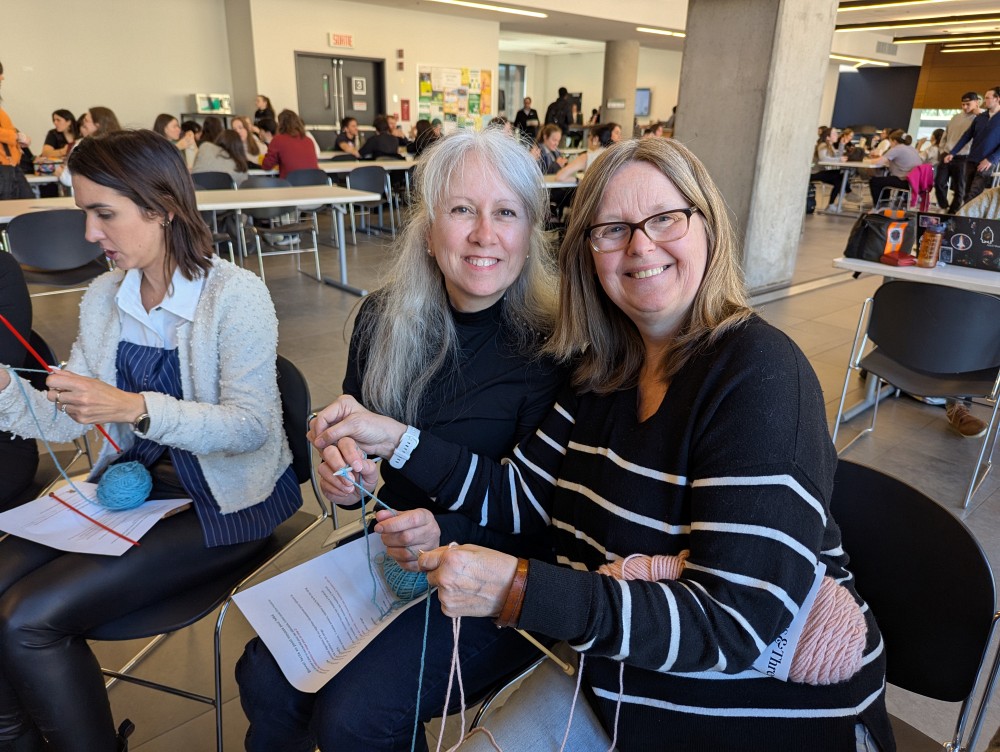 L'atelier&nbsp;Tricot&eacute; serr&eacute;&nbsp;s'est av&eacute;r&eacute; un succ&egrave;s!