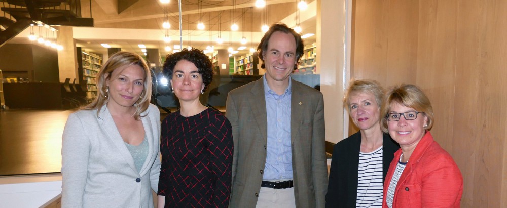 Genevi&egrave;ve Dufour, Marie-Pierre Robert, S&eacute;bastien Lebel-Grenier, Caroline Asfar-Cazenave et &Eacute;liane-Marie Gaulin