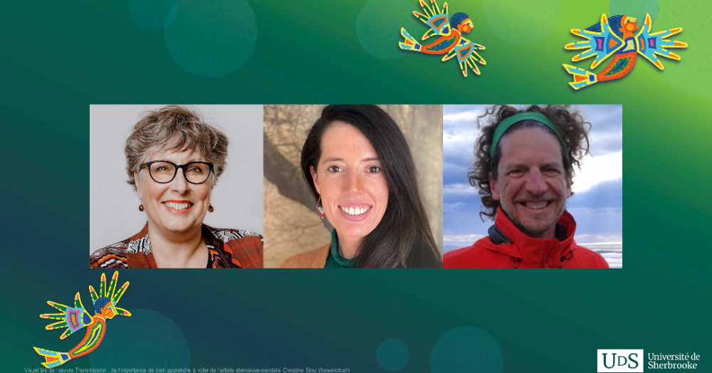 Pre Sharon Hatcher, Dre Louise-Jos&eacute;e Gill et M. Guy Drouin