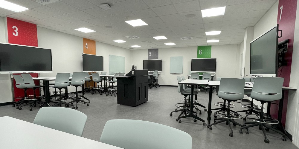 La salle d'apprentissage actif