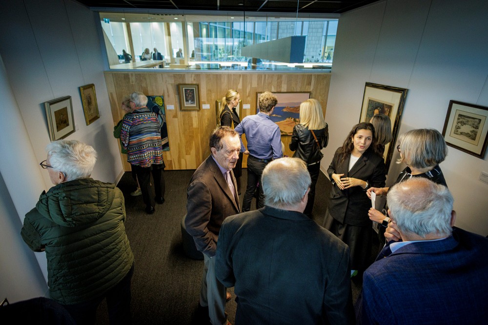 L'espace d'exposition est situ&eacute; dans la nouvelle Biblioth&egrave;que du Campus de la sant&eacute; de l'UdeS.