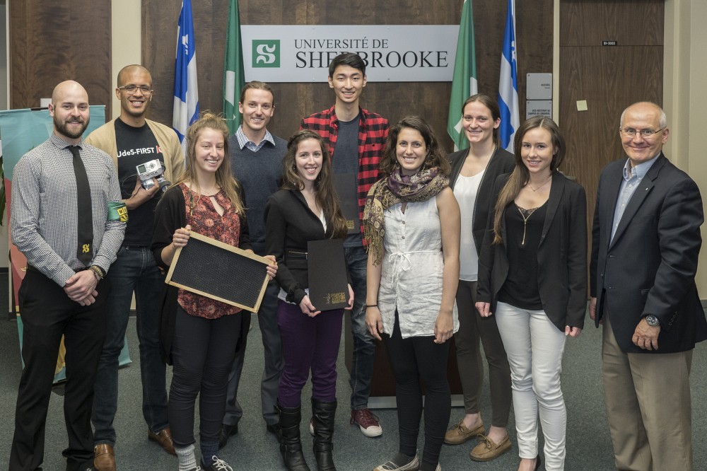 Au total, ce sont sept projets et quatre personnalit&eacute;s de l'UdeS qui verront leur candidature analys&eacute;e par les diff&eacute;rents jurys de Forces Avenir 2017.