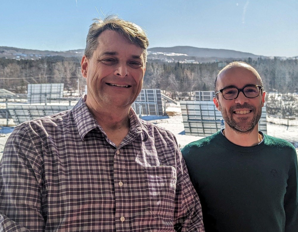 Pr Richard Ar&egrave;s, directeur de la plateforme 3IT.&Eacute;nergie et Jean-Fran&ccedil;ois Lerat, directeur ex&eacute;cutif.