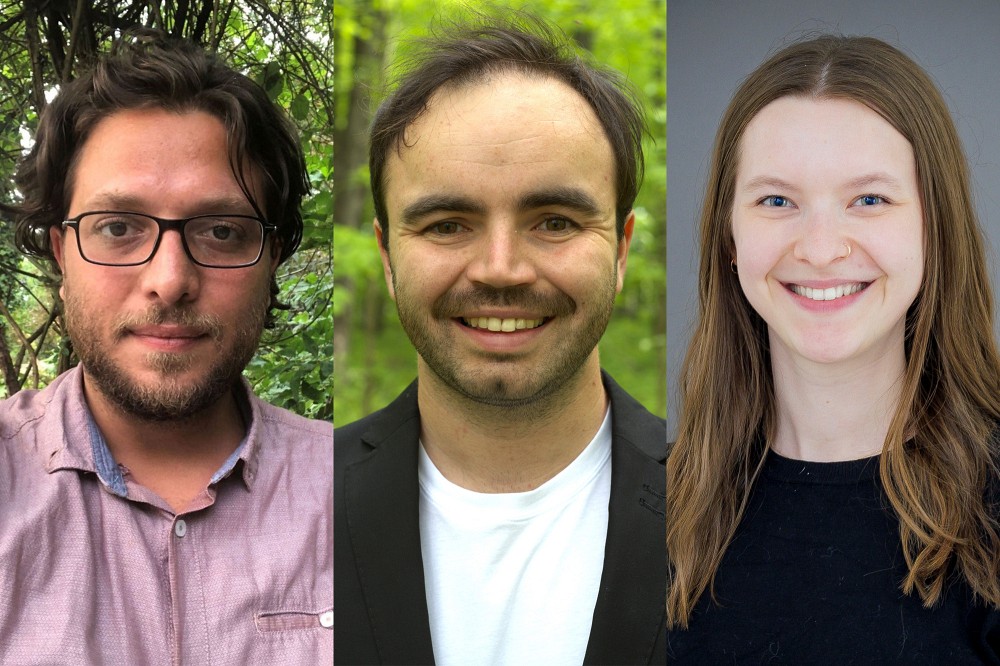 De gauche &agrave; droite : Anthony Rizk, Marc-Antoine Poulin et Carole-Anne Martineau.