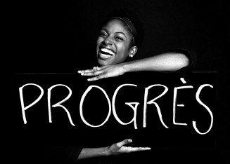 Photo prise pour le calendrier du Mois de l'Histoire des Noirs.