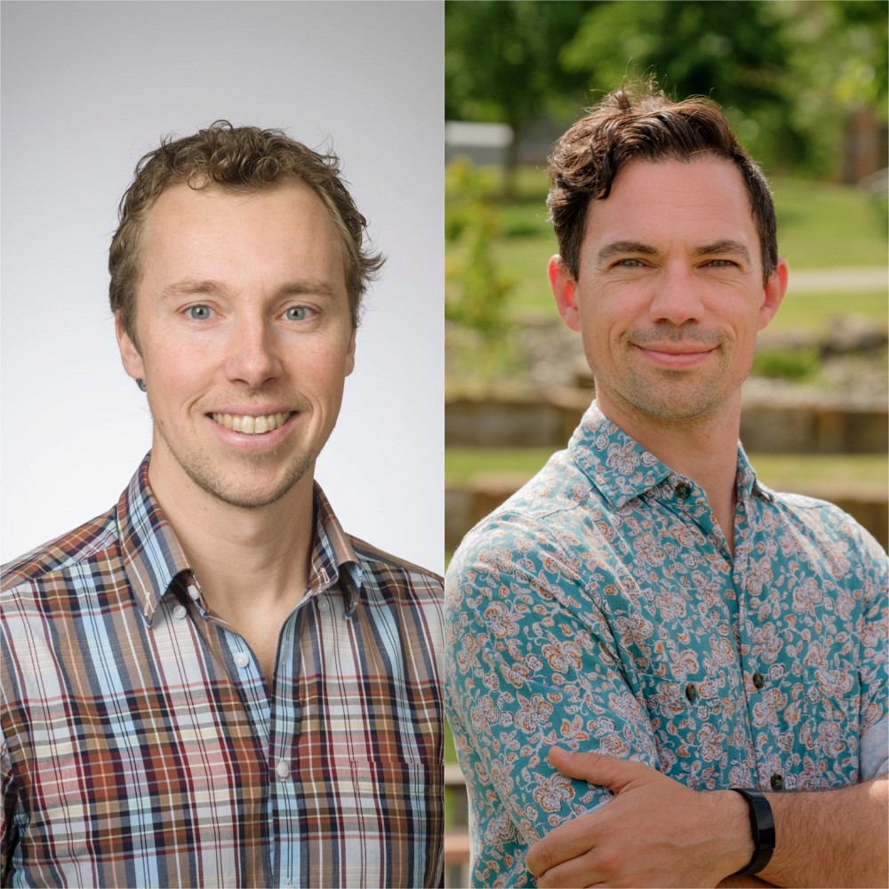 F&eacute;lix Berrigan, directeur du comit&eacute; scientifique de la CR&Eacute;PA et Jean-Philippe Ayotte-Beaudet, titulaire de la chaire.