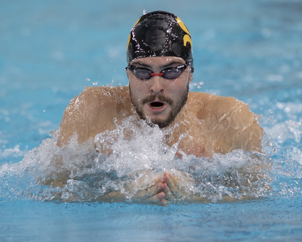 Le nageur &eacute;toile du Vert & Or, Jonathan Naisby.