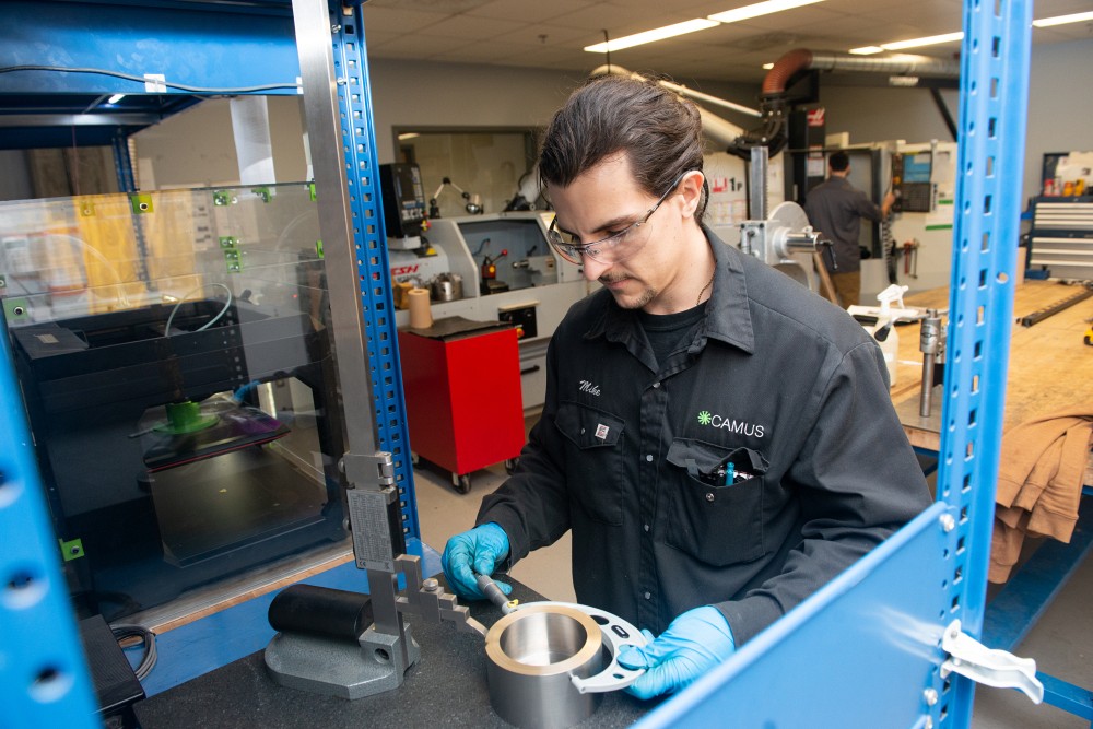 Micha&euml;l Turmel, technicien en g&eacute;nie m&eacute;canique