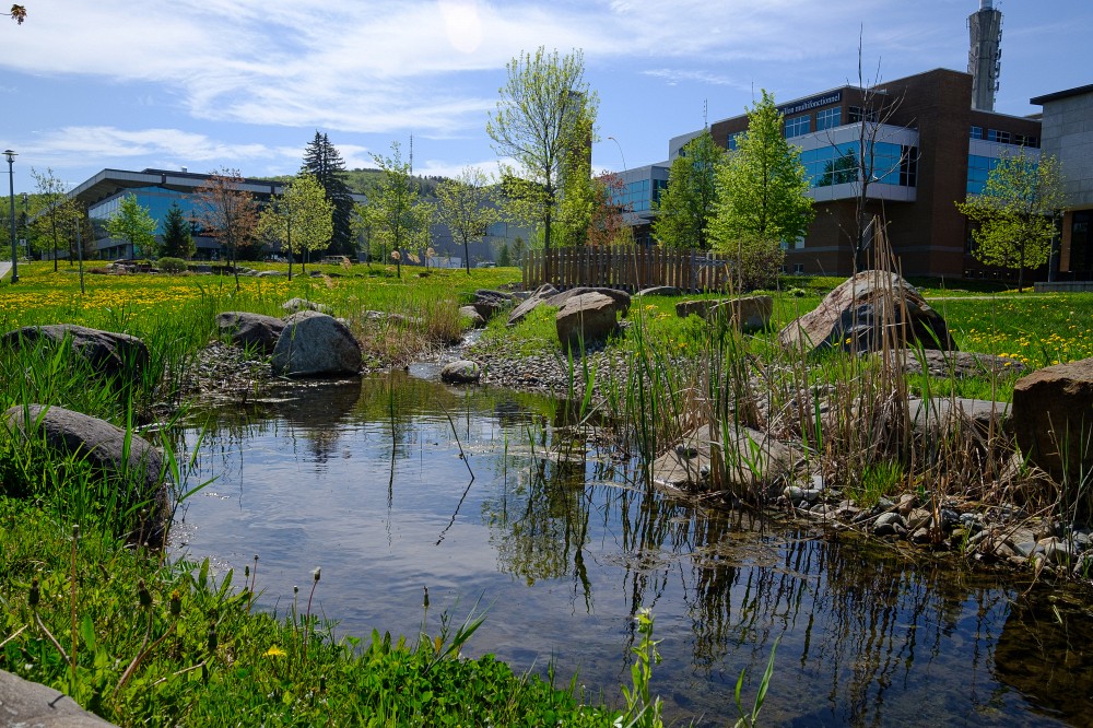 Les am&eacute;nagements du C&oelig;ur campus constituent l'un des 10 points d'int&eacute;r&ecirc;t du circuit disponible.