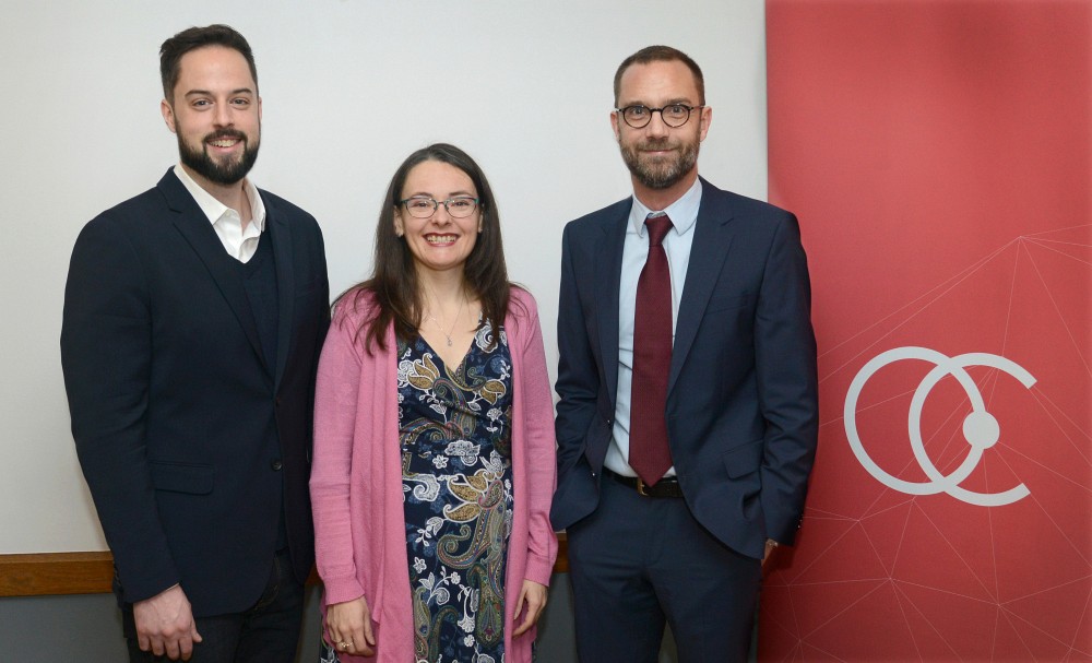 Jean-Fran&ccedil;ois Laniel et Catherine Foisy de l&rsquo;UQAM  et David Koussens de l&rsquo;Universit&eacute; de Sherbrooke.
