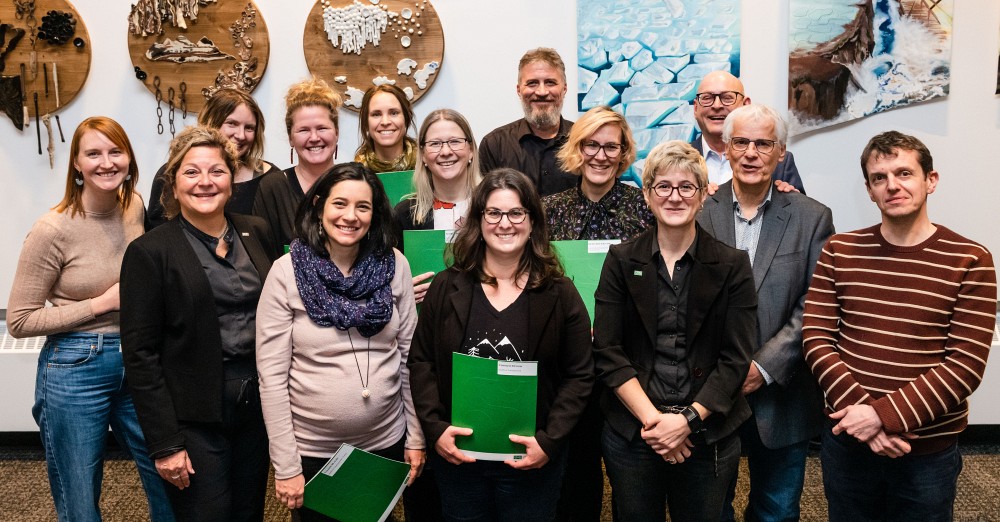 Les membres du personnel de la FLSH ont &eacute;t&eacute; honor&eacute;s lors de la c&eacute;r&eacute;monie facultaire de la qualit&eacute; de l'enseignement.