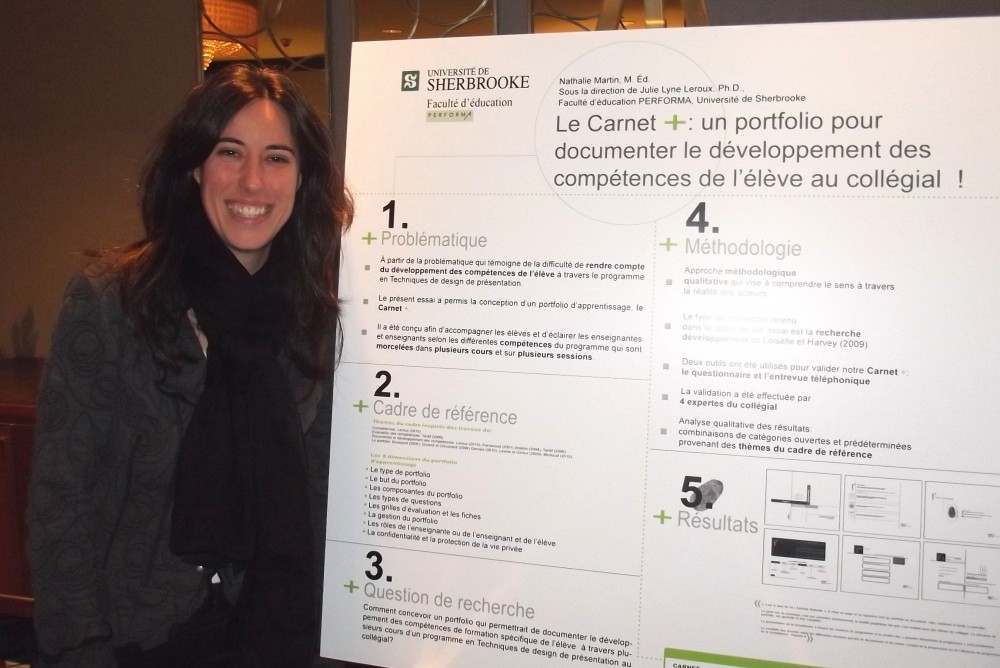 Nathalie Martin, dipl&ocirc;m&eacute;e de la MEC, personne-ressource et enseignante du C&eacute;gep du Vieux Montr&eacute;al.