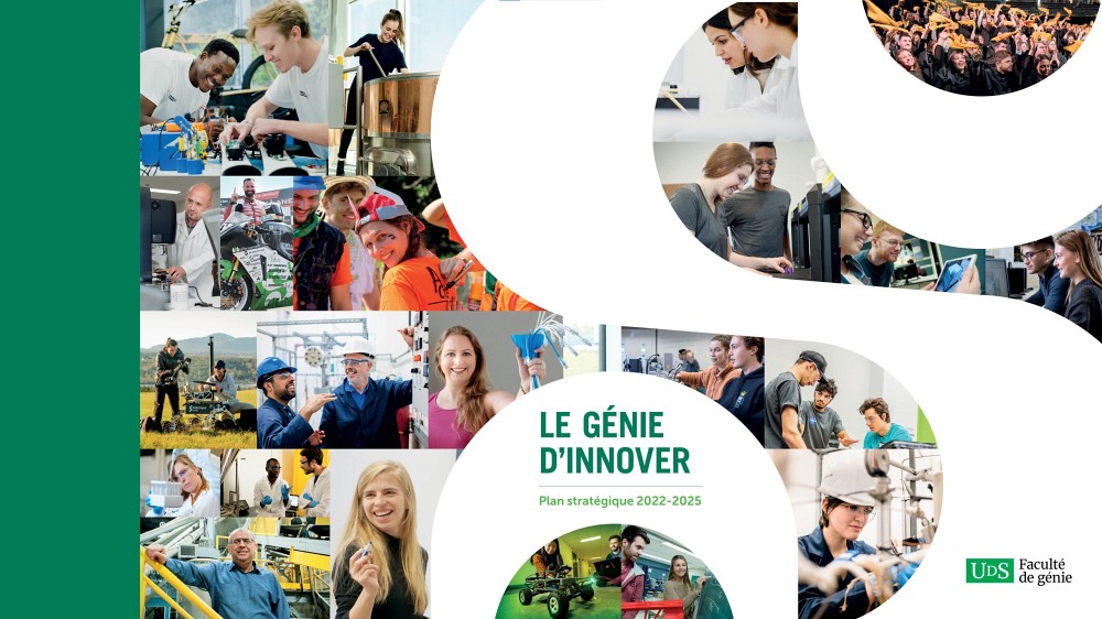Plan strat&eacute;gique 2022-2025 de la Facult&eacute; de g&eacute;nie.