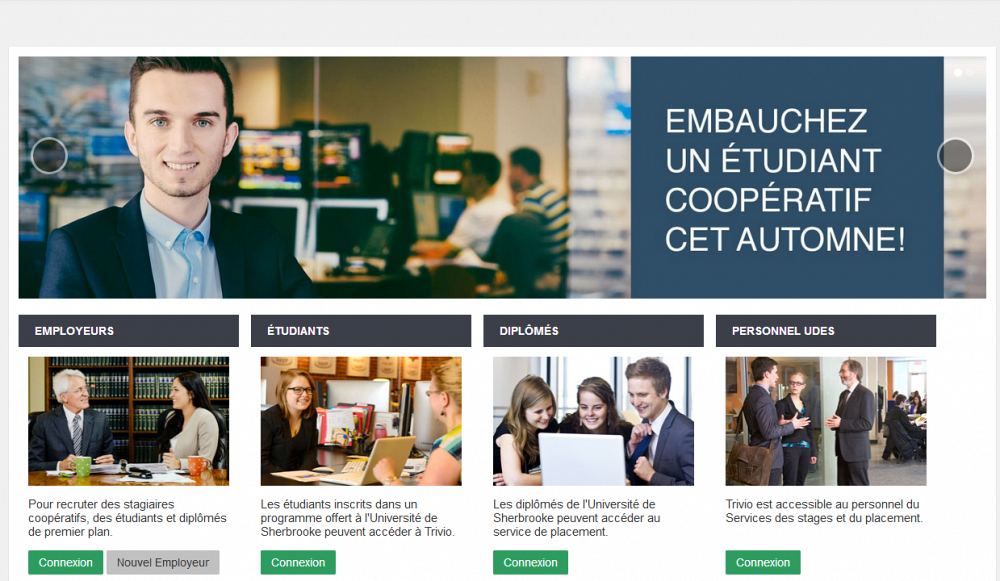 Trivio est une plateforme moderne, fonctionnelle et efficace.