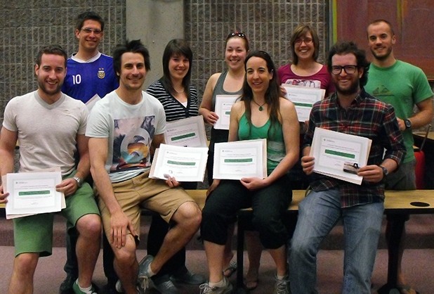 Les laur&eacute;ats&nbsp;2013 des prix d'excellence.