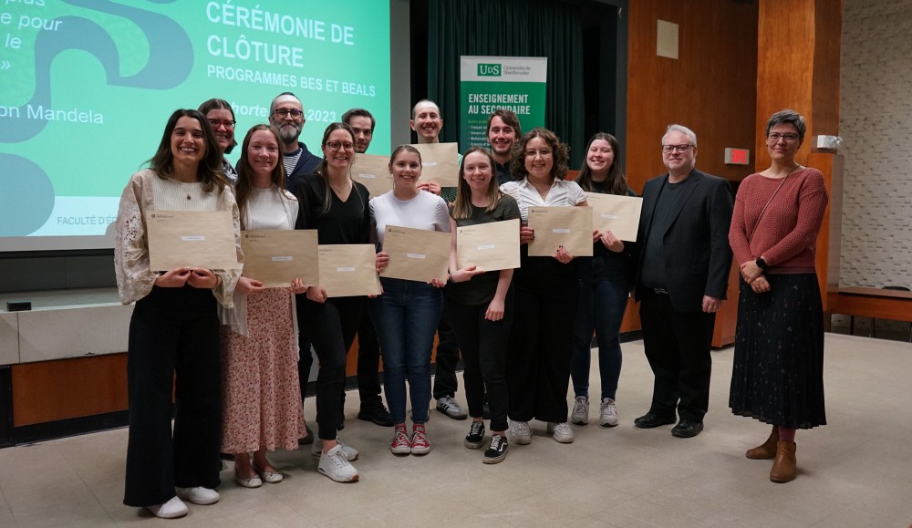 Lors de la c&eacute;r&eacute;monie, pas moins de 32 personnes finissantes ont &eacute;t&eacute; r&eacute;compens&eacute;es parce qu&rsquo;elles se sont d&eacute;marqu&eacute;es durant leur formation.